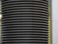 Black curved Louvres